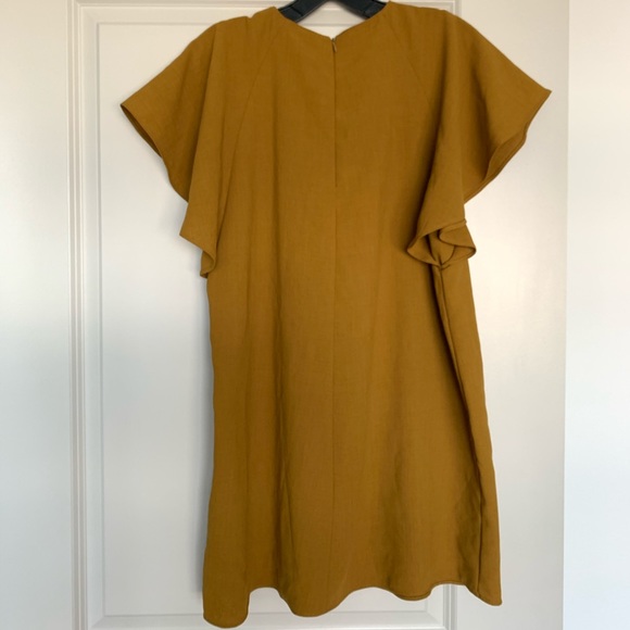 FLOWY RUFFLE DRESS - Picture 5 of 5